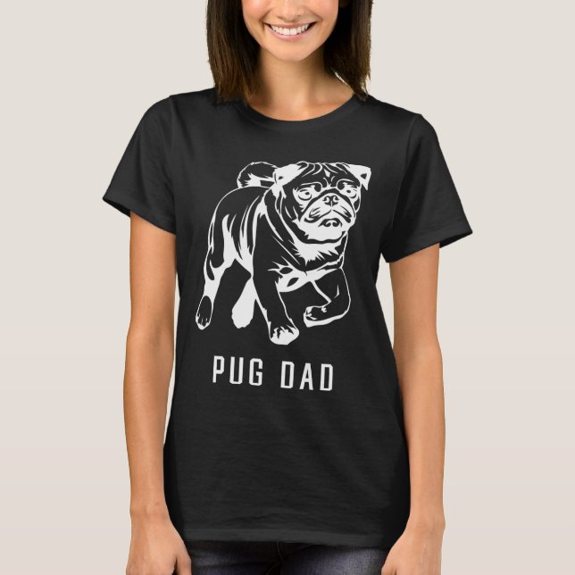 Pug Love T-Shirt (Front)