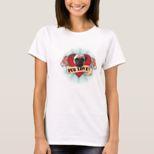 Pug love T-Shirt