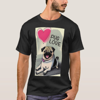 Pug love T-Shirt