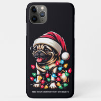 Pug Lover Christmas Light Animal Lover