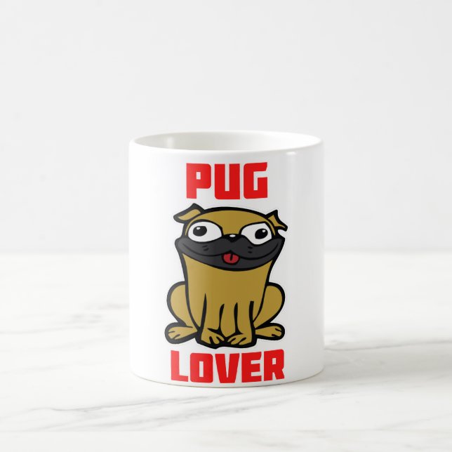 Pug Lover Coffee Mug (Center)
