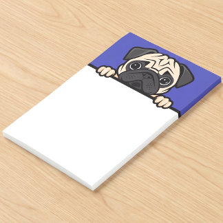 Pug Lover Cute Peeking Puppy Dog Gifts Post-it Notes