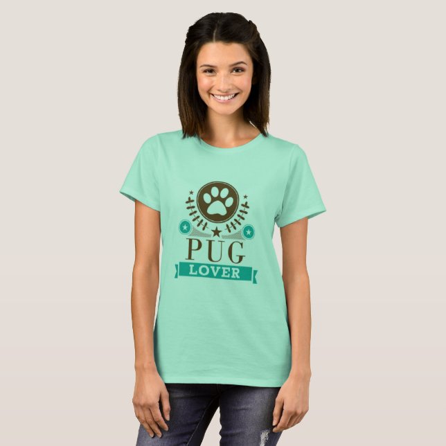 Pug Lover T-Shirt (Front Full)