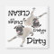 Pug Lovers Dishwasher Magnet