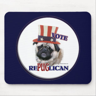 Pug Lovers Gifts Mouse Mat