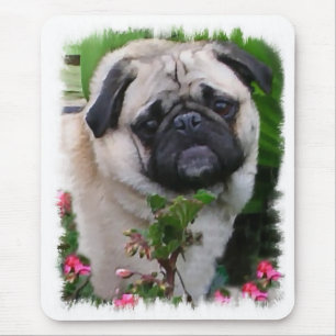 Pug Lovers Gifts Mouse Mat
