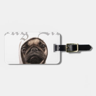 Pug Luggage Tag