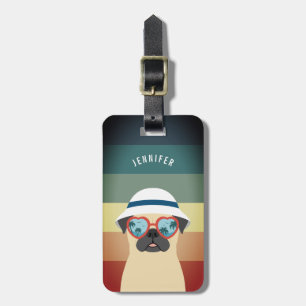 Pug Luggage Tags