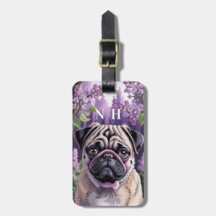 Pug Luggage Tags