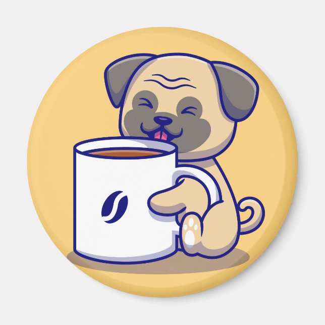 Pug Magnet (Front)