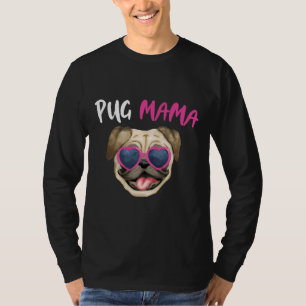 Pug Mama Women Cute Dog Mum Classic T-Shirt 514