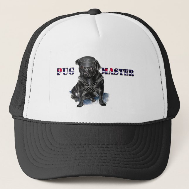 Pug Master Trucker Hat (Front)