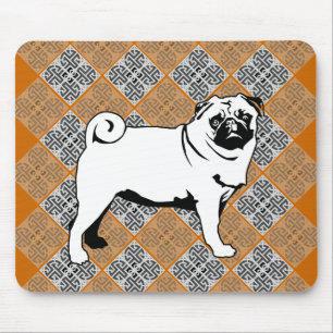 Pug Mops Mouse Mat