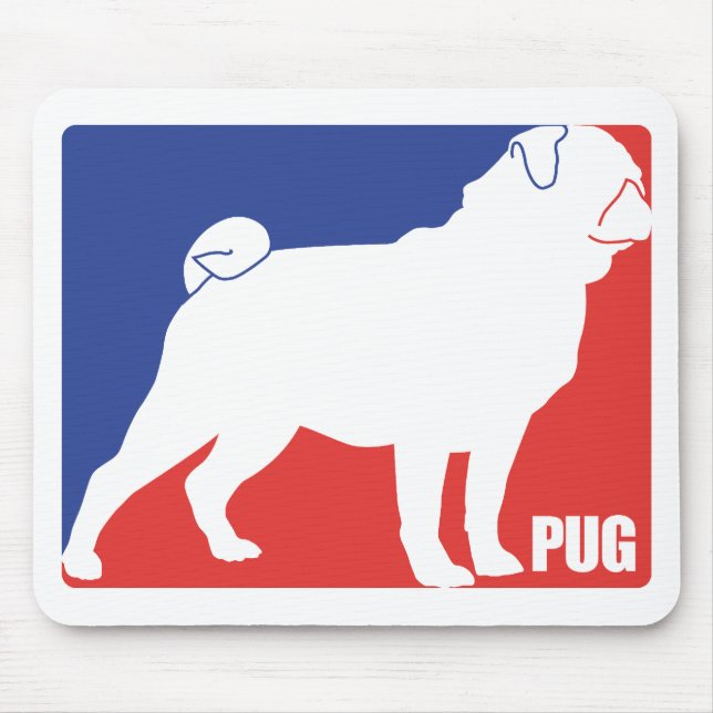 PUG MOUSE MAT (Front)