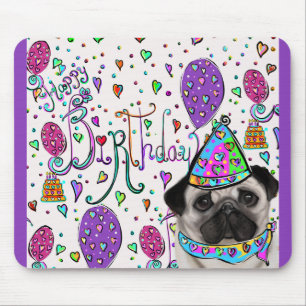 PUG MOUSE MAT