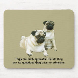 Pug Mousepad