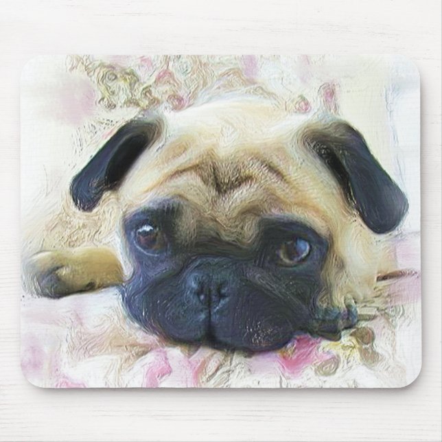 Pug mousepad (Front)