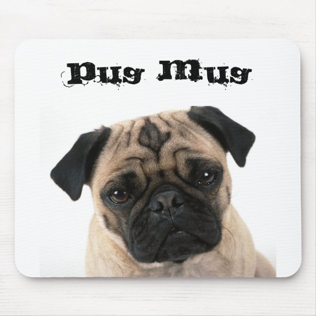 PUG MUG MOUSE MAT (Front)