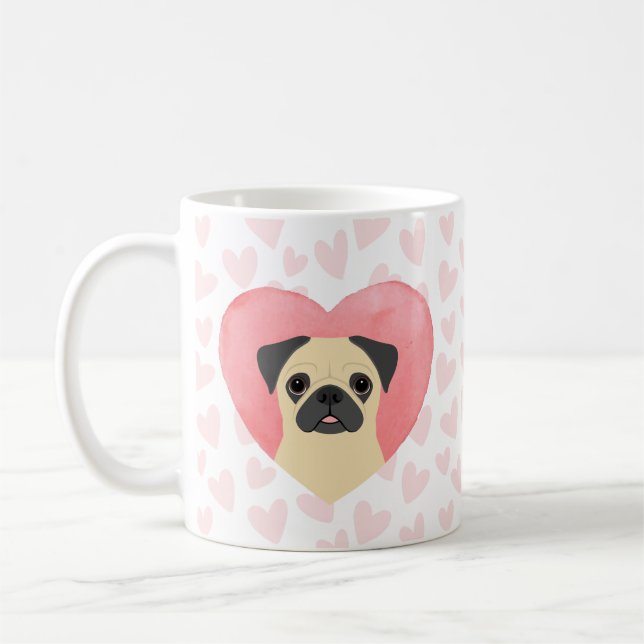Pug Mugs (Left)