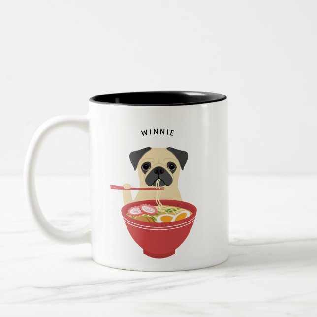 Pug Mugs (Left)