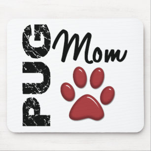 Pug Mum 2 Mouse Mat