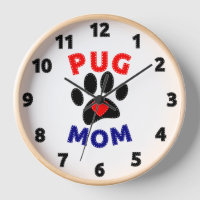 Pug Mum Dog Mum Drawing