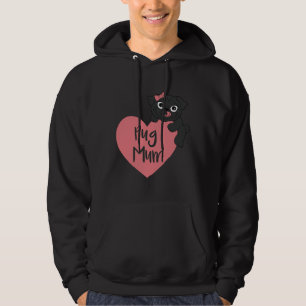 Pug Mum Love Heart Classic T-Shirt 233 Hoodie