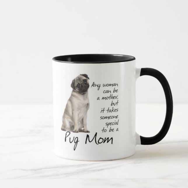 Pug Mum Mug (Right)