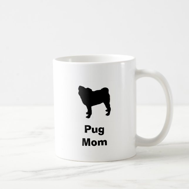 "Pug Mum" Mug (Right)