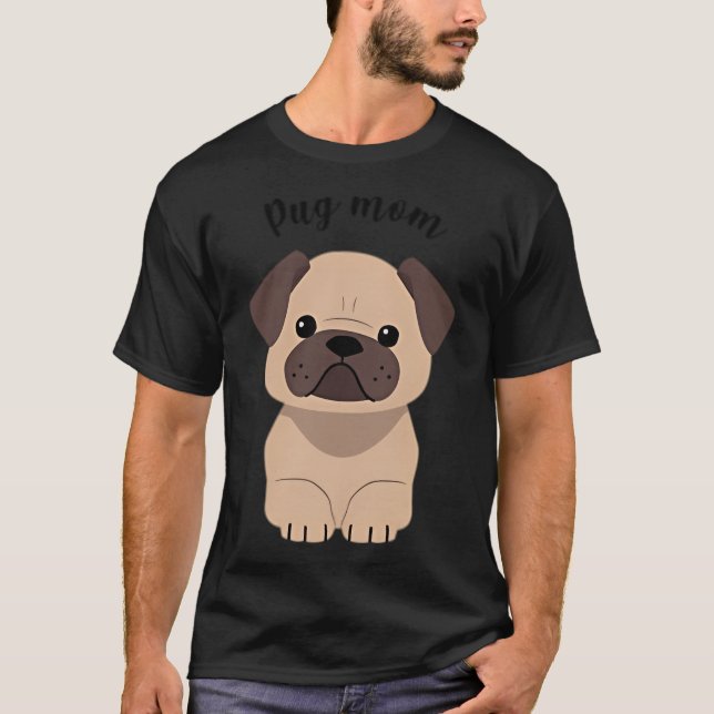 Pug Mum T-Shirt (Front)