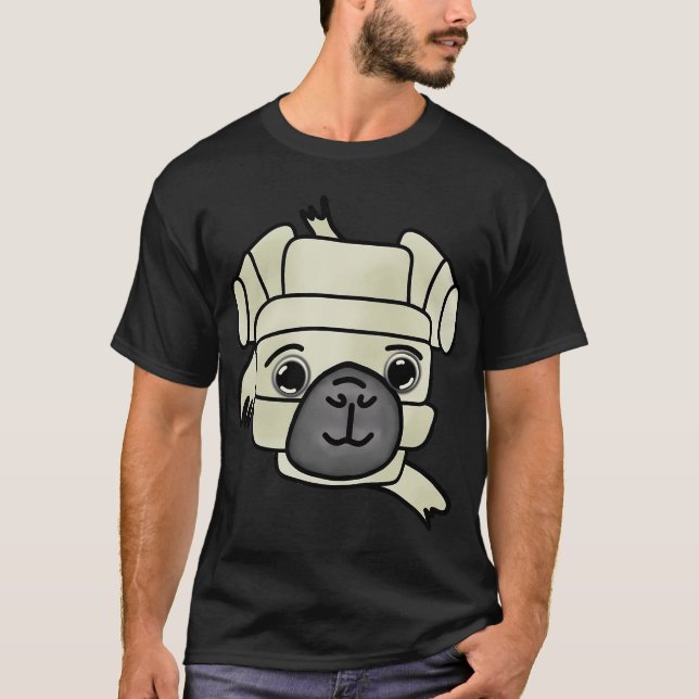 Pug Mummy T-Shirt (Front)