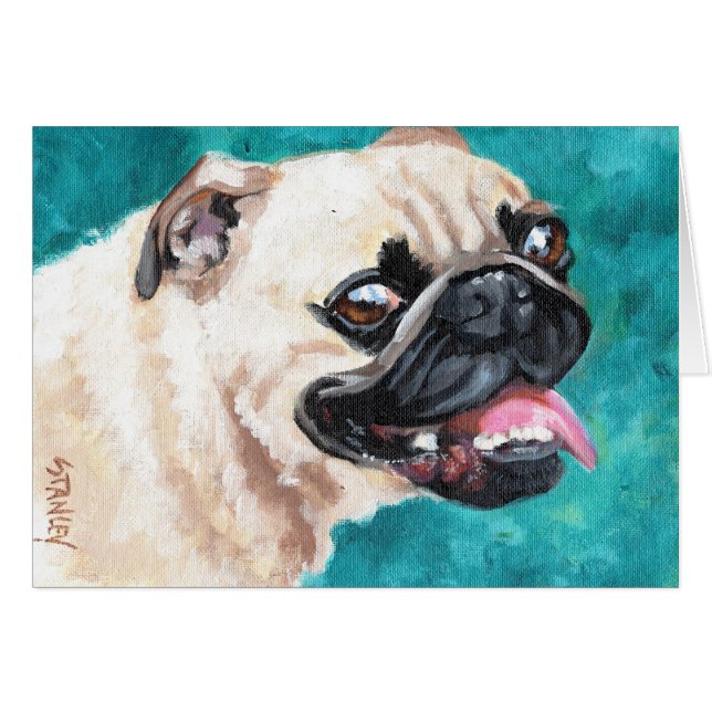 Pug-nacious (Front Horizontal)