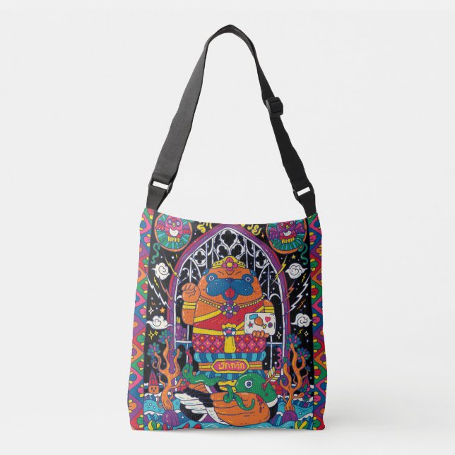 Pug Nang Kwak – Thai Goddess Of Wealth Crossbody Bag (Front)