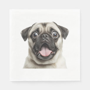 pug napkin