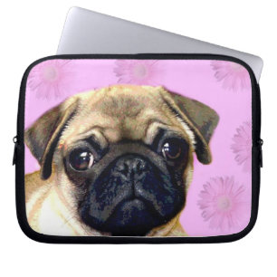 Pug Neoprene Laptop Sleeve 10 inch