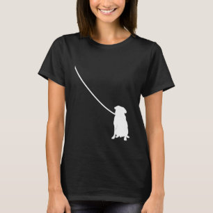 Pug on a Leash Dog  Mum Dad Pet Cute  Puppy T-Shirt