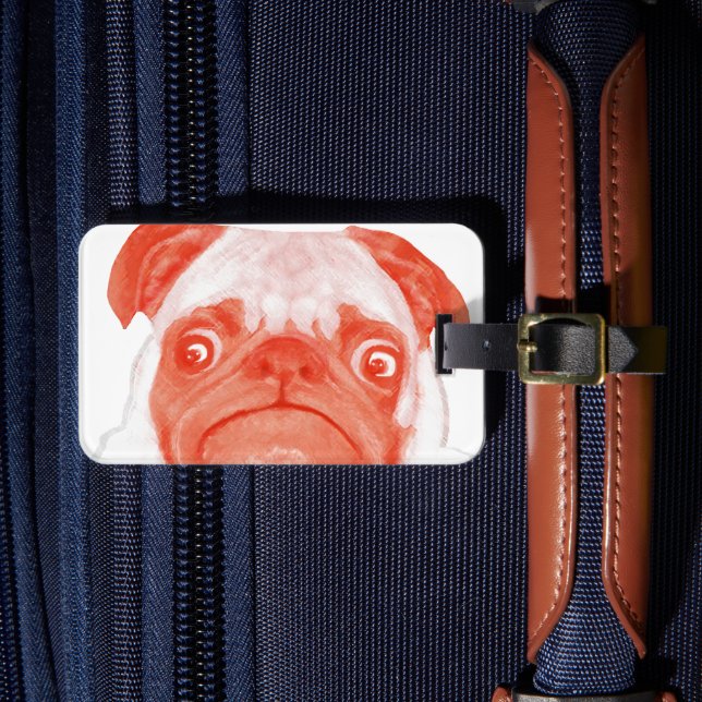 PUG_orange3.png Luggage Tag (Front Insitu 4)