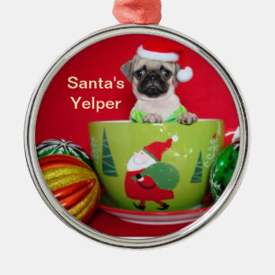 Pug Ornament