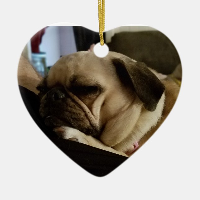 Pug Ornament (Front)