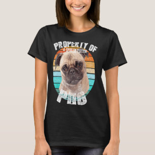 Pug Owner  Retro Vintage T-Shirt