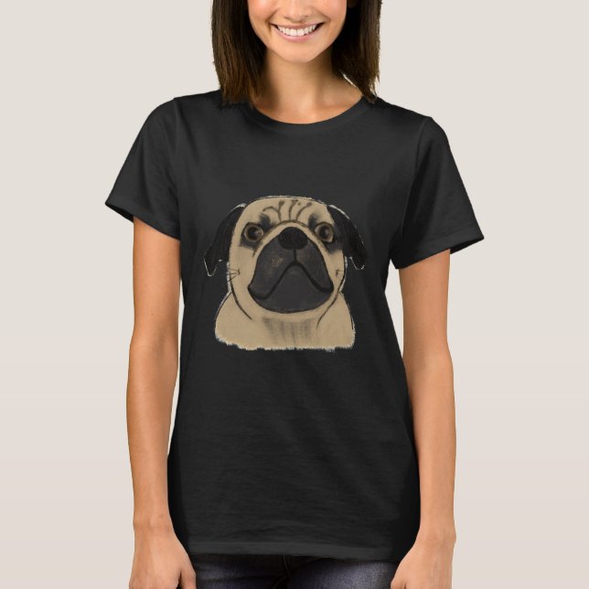 Pug Pastel  Classic T-Shirt 125 (Front)
