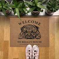 Pug Personalised Dog Lover Family 