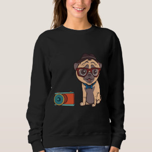 Pug Photographer Classic T-Shirt 596 Sweatshirt