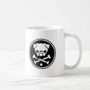 Pug Pirate Coffee Mug