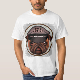Pug Police T-Shirt