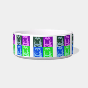 Pug Pop Art Bowl