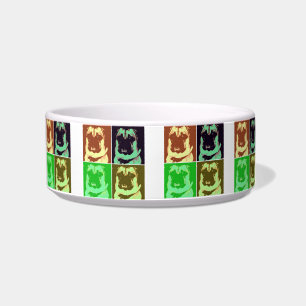 Pug Pop Art Bowl