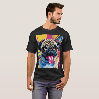 Pug Pop Art Shirt 01