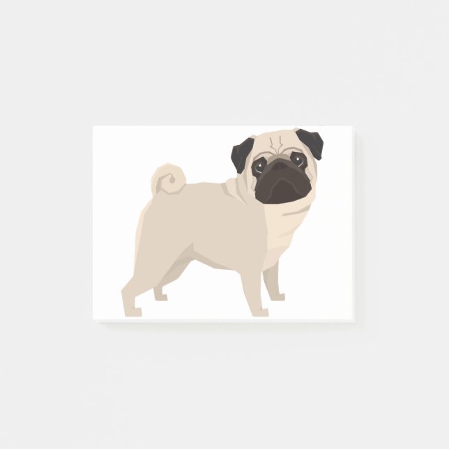Pug Post-it Notes (Front)