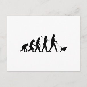 Pug Postcard